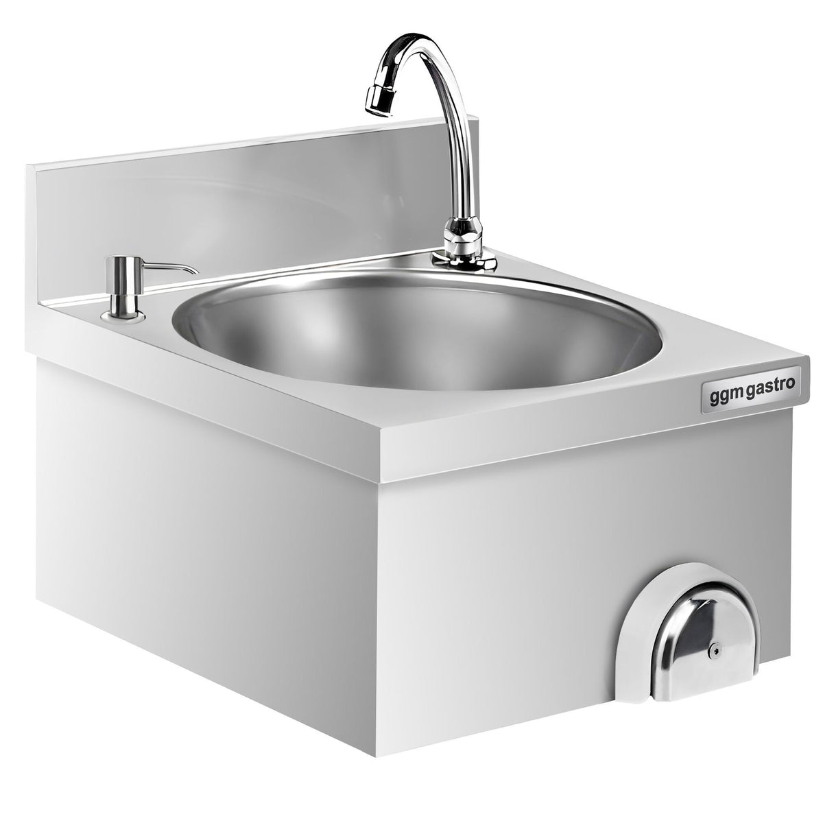 Knee-Operated Hand Wash Sink 400x400x330mm