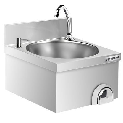 Knee-Operated Hand Wash Sink 400x400x330mm
