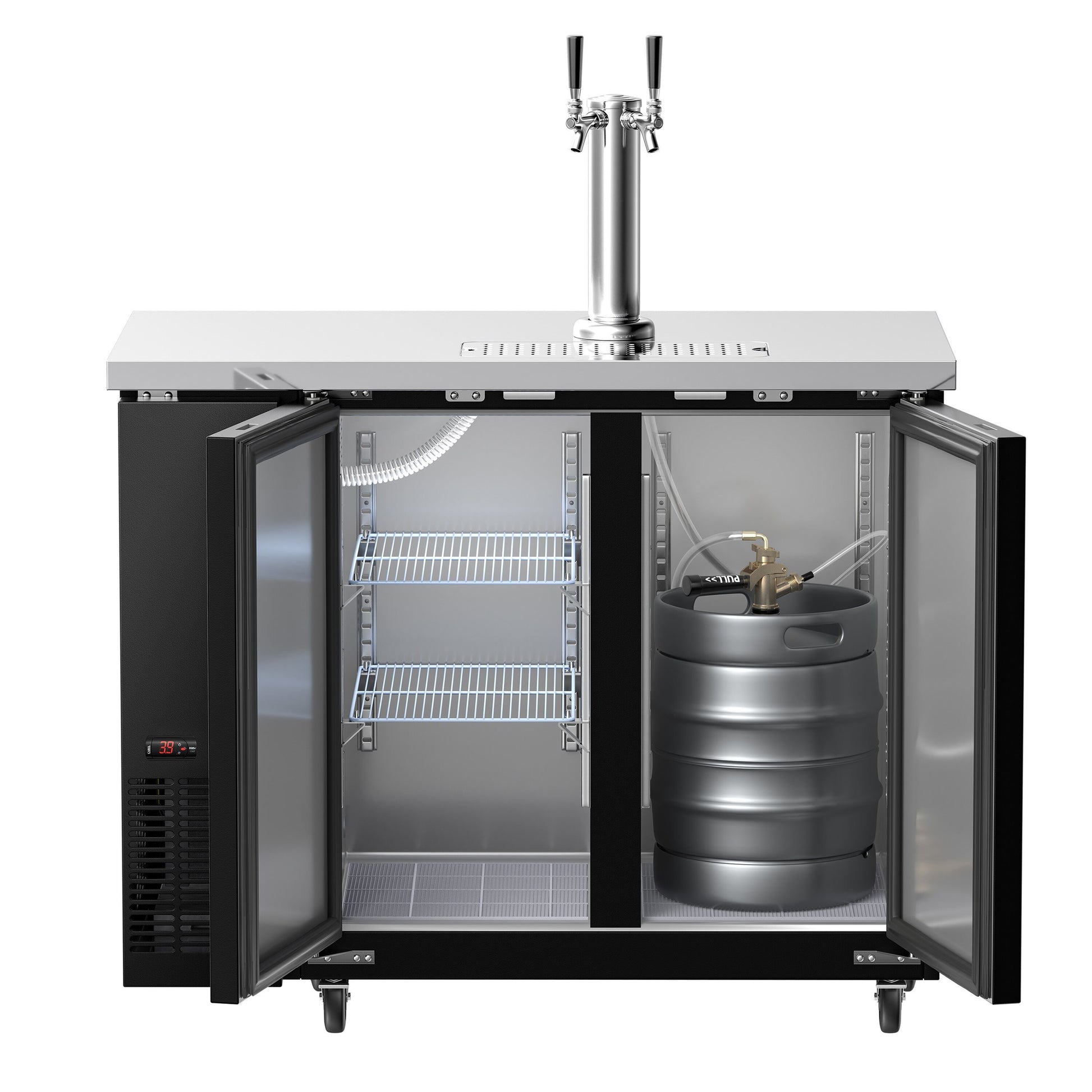 Commercial Draft Beer Cooler 2 Taps 2x50L BKZG1269N