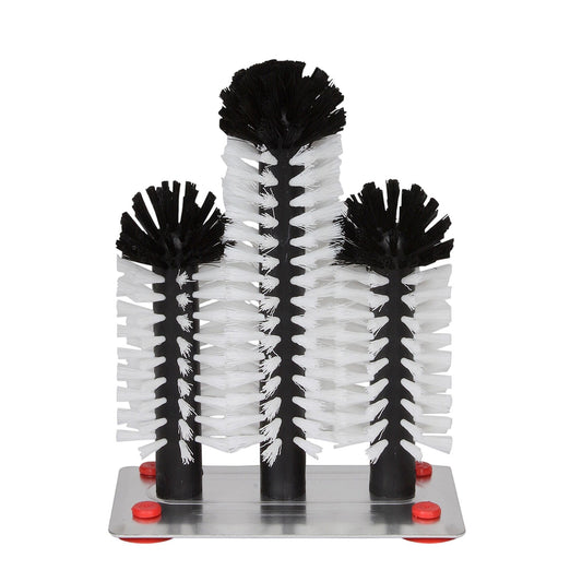 Commercial Glass Washer Brush Set 2x180mm + 1x240mm