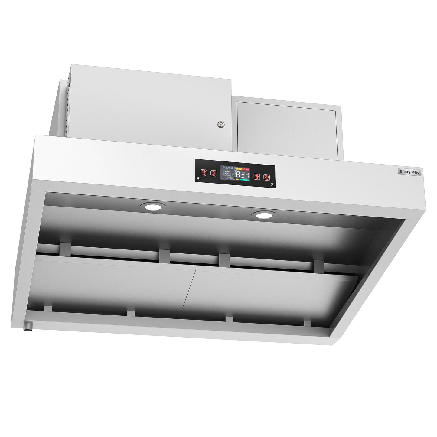Commercial Kitchen Ventilation Hybrid Wall Canopy 1600mm HDHK1611#SET
