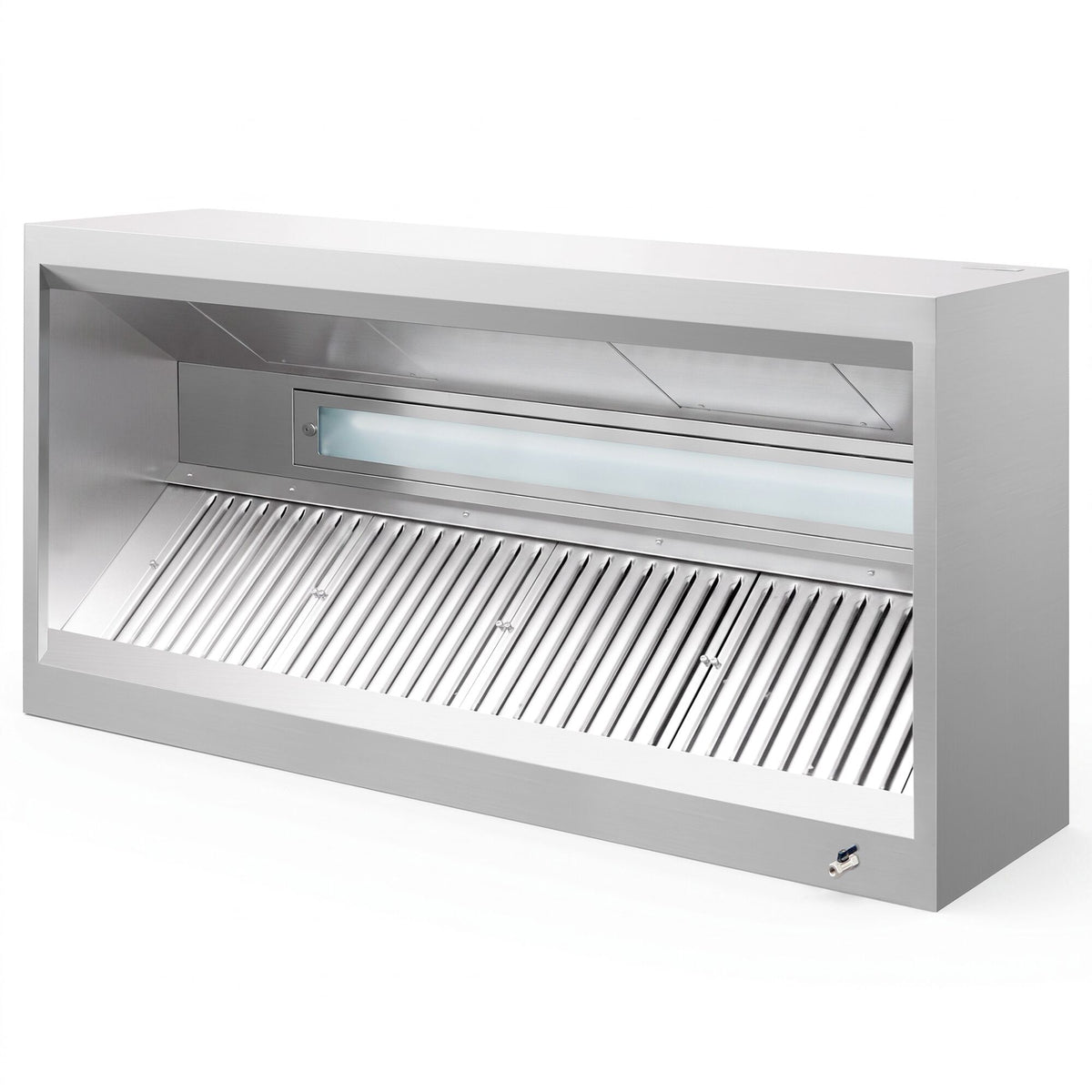 Commercial Induction Box Canopy Hood 2000mm