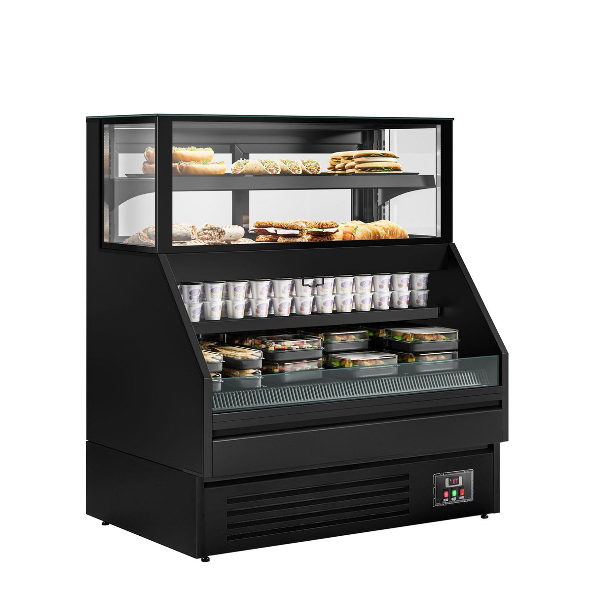 Commercial Refrigerated Counter Display 650W 230V VTBL128N