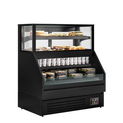 Commercial Refrigerated Counter Display 650W 230V VTBL128N