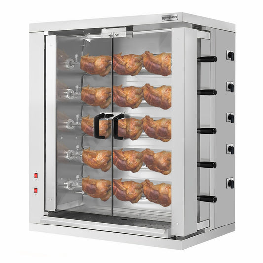 Electric Chicken Rotisserie 5 Spit 16.5kW