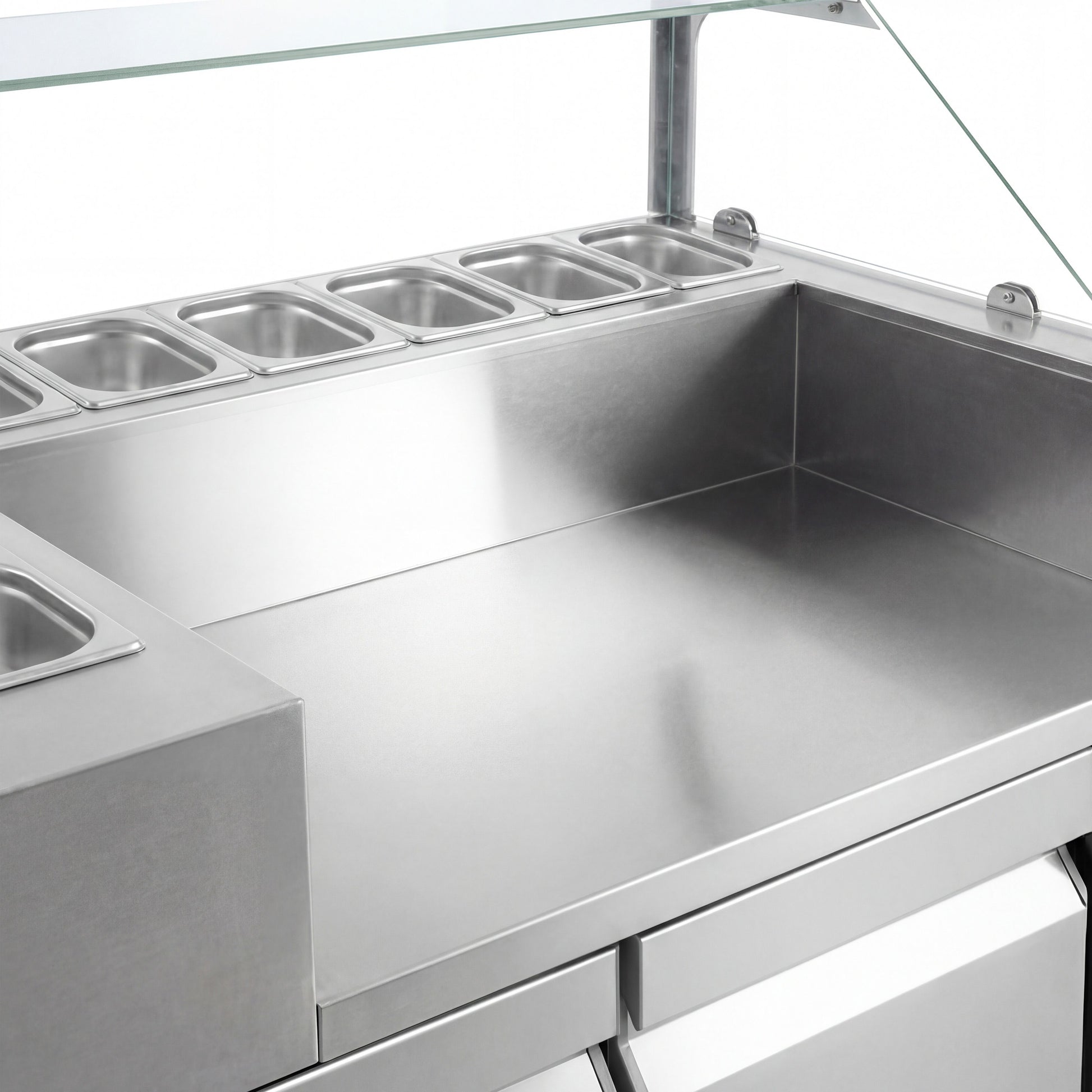 Refrigerated Saladette 4 Drawers ZBF127DN#KGJ12#HM#2SBF