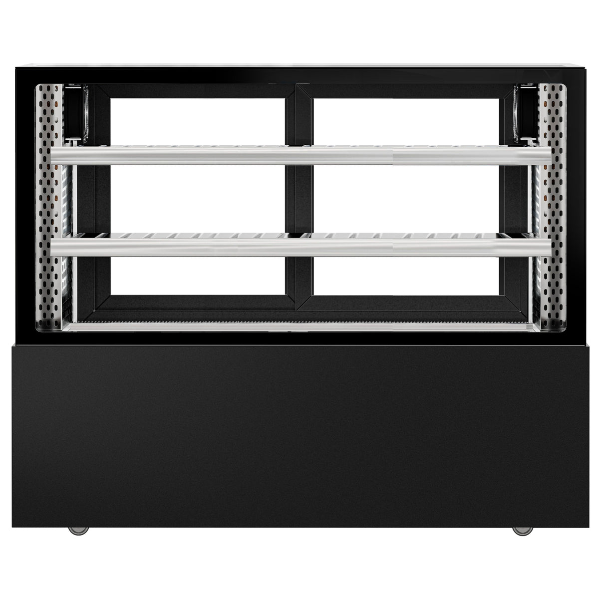 Refrigerated Display Case Double Glazing 525L Matt Black KTFG157SM