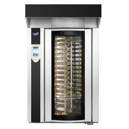 Commercial Rotary Bakery Convection Oven 1300x1600x2200mm