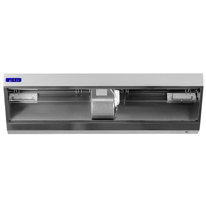 Commercial Induction Box Canopy Hood 3000mm 2800m³/h