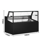 Commercial Refrigerated Counter Display 500W 230V KTBL159