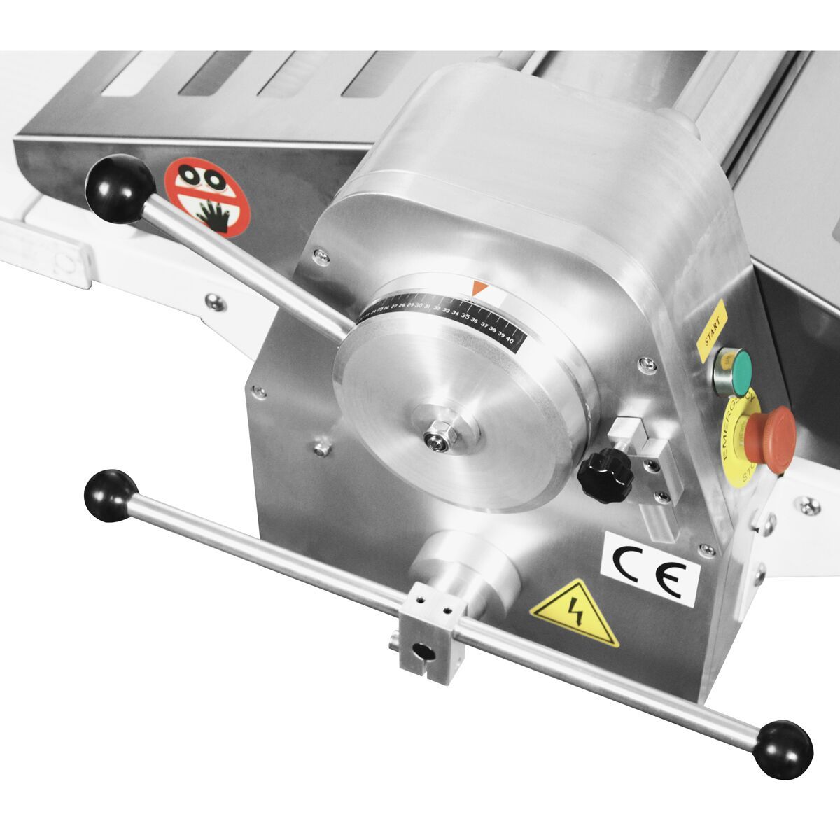 Commercial Dough Sheeter Countertop 2080x880x620mm