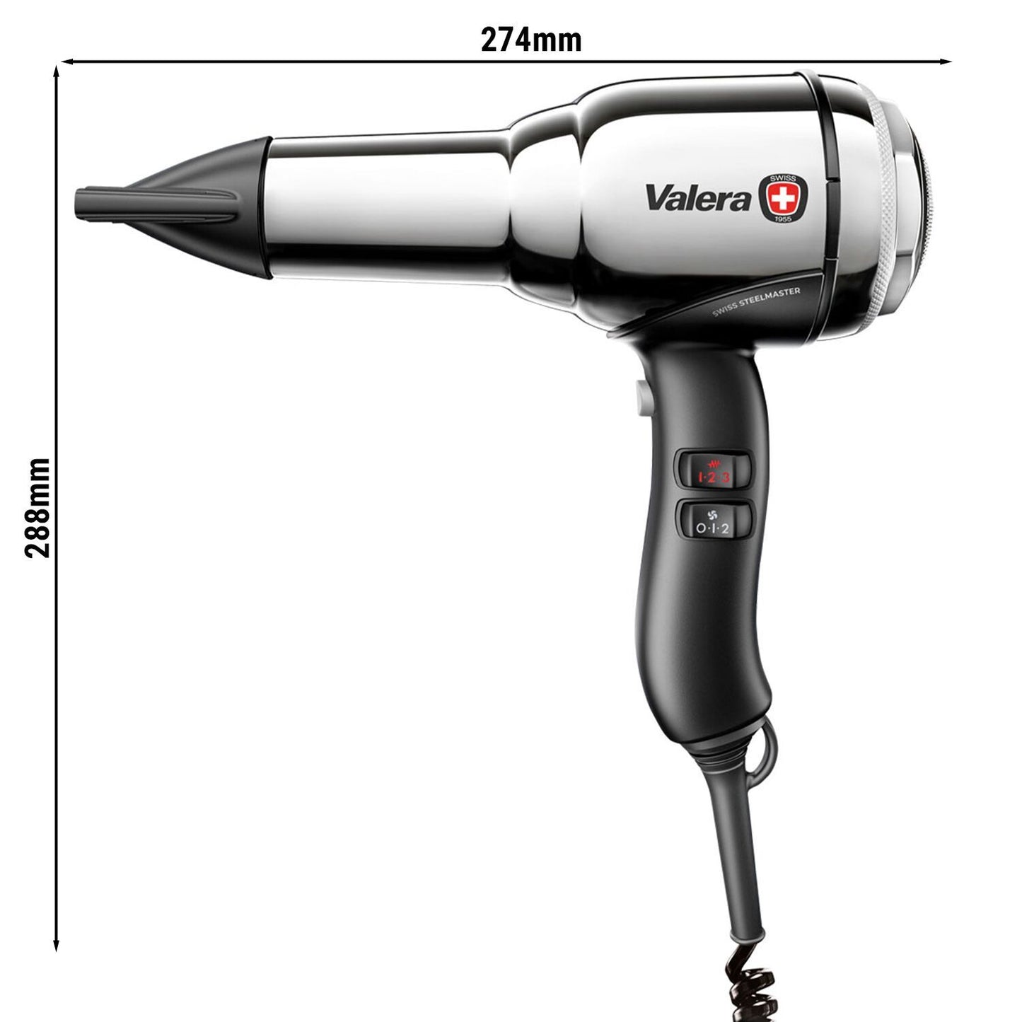Handheld Hair Dryer Stainless Steel 50-494