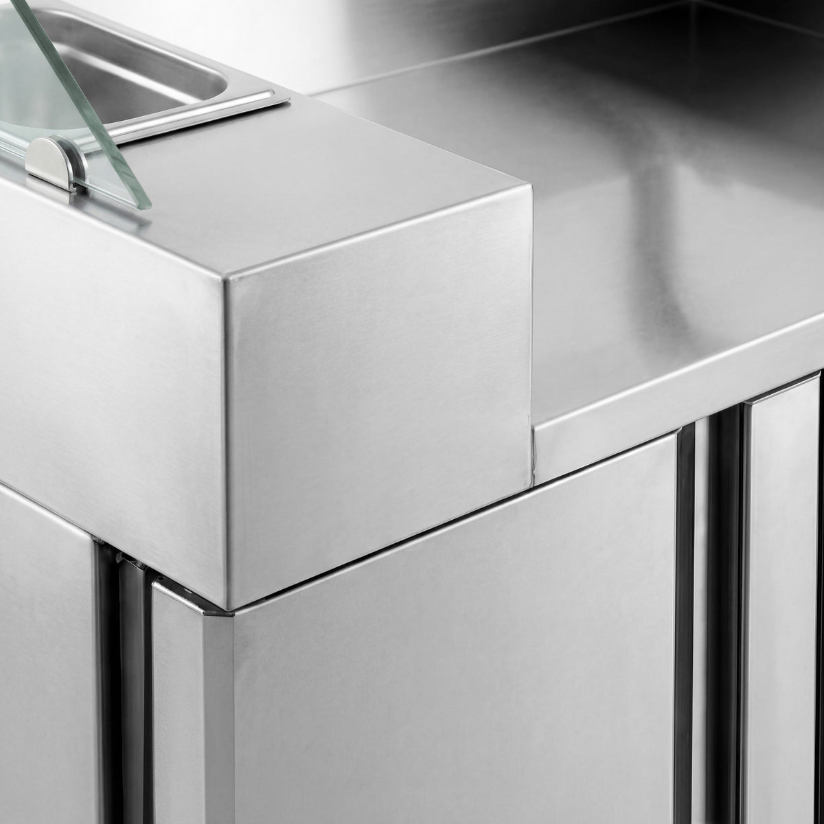 Refrigerated Preparation Table 1 Door 2 Drawers ZBF127DN#KGJ13#HMH130