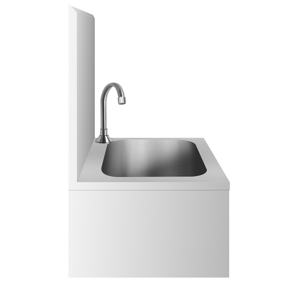 Commercial Knee-Operated Hand Wash Sink 400x340x570mm