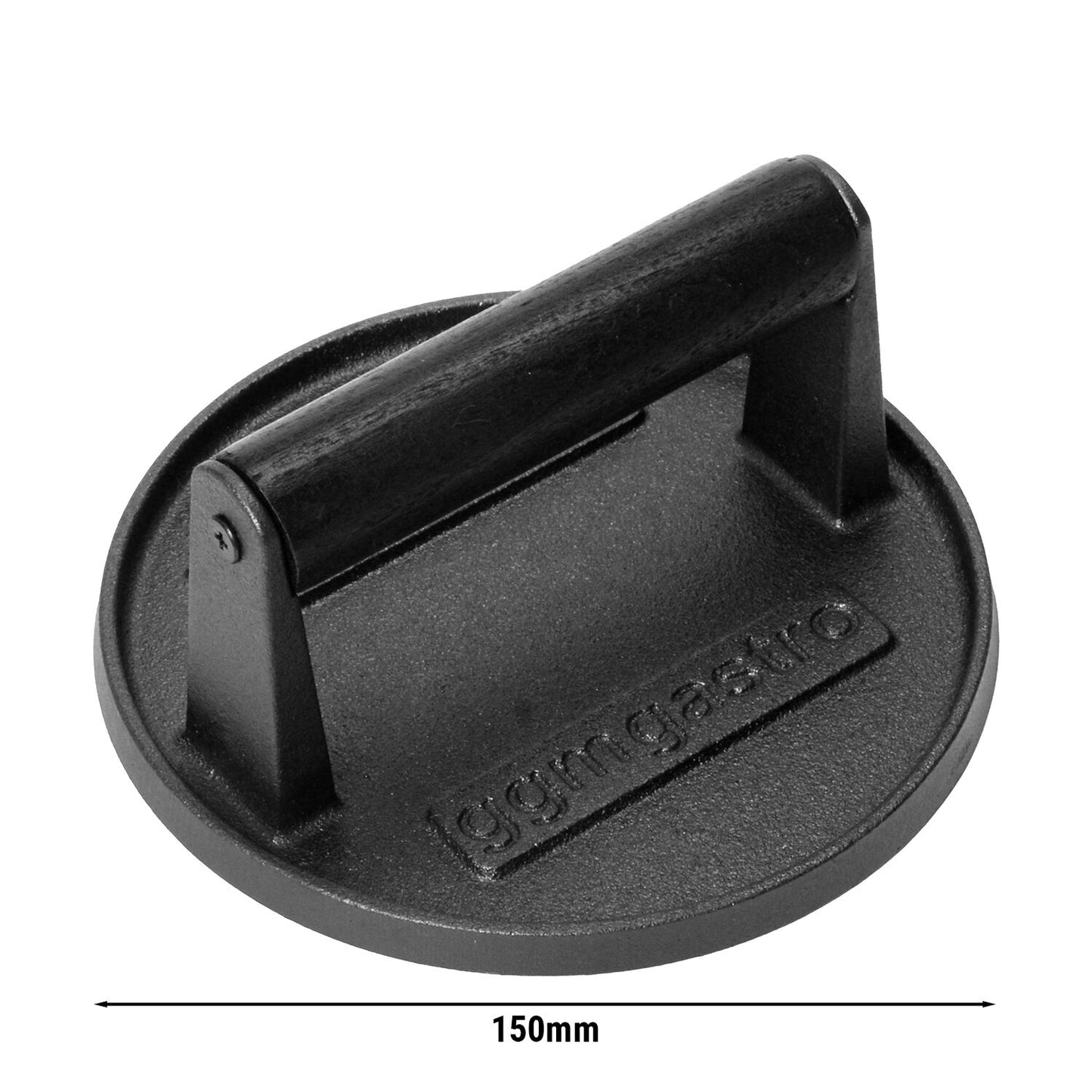 Smash Burger Press Cast Iron Black BPS150