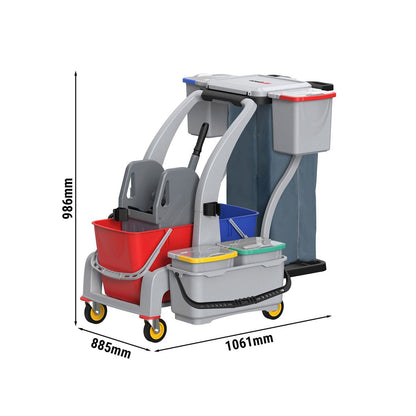 Commercial Cleaning Trolley RWG6B
