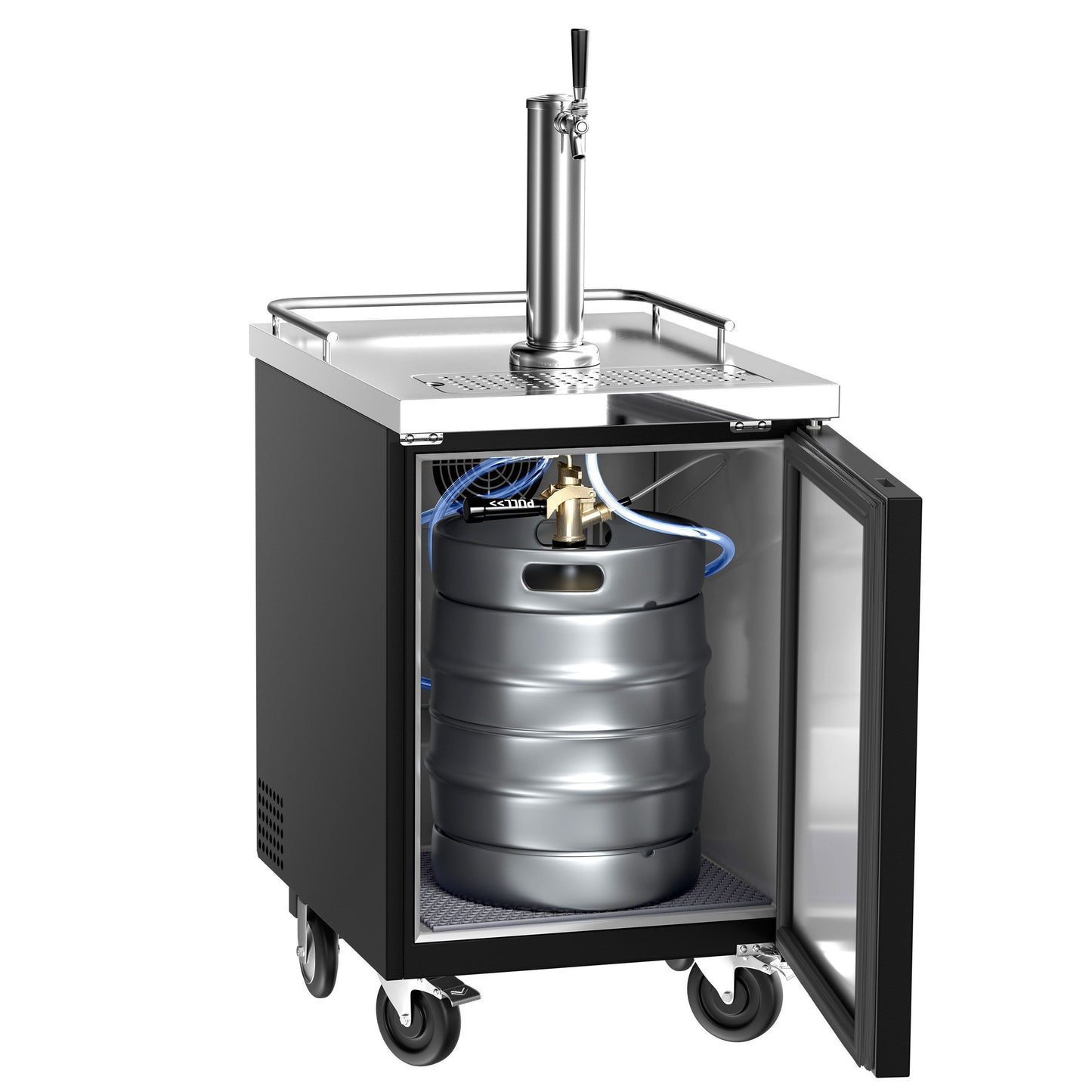 Commercial Draft Beer Keg Dispenser Refrigerator BKZG579N