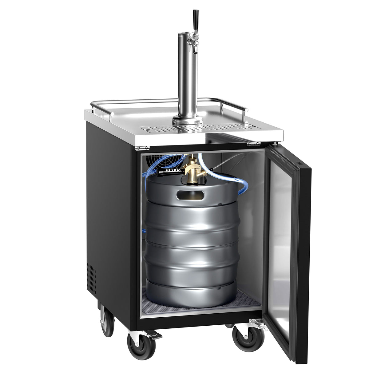 Commercial Draft Beer Dispenser Kegerator 600x780x990mm
