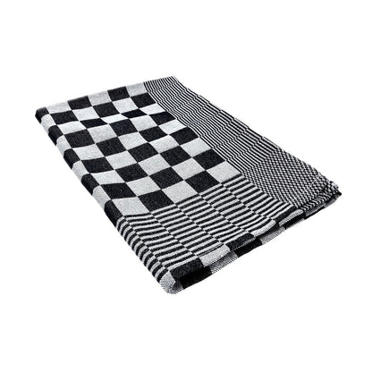 Cotton Kitchen Towel 180 Pack Black / White ATBH1866S