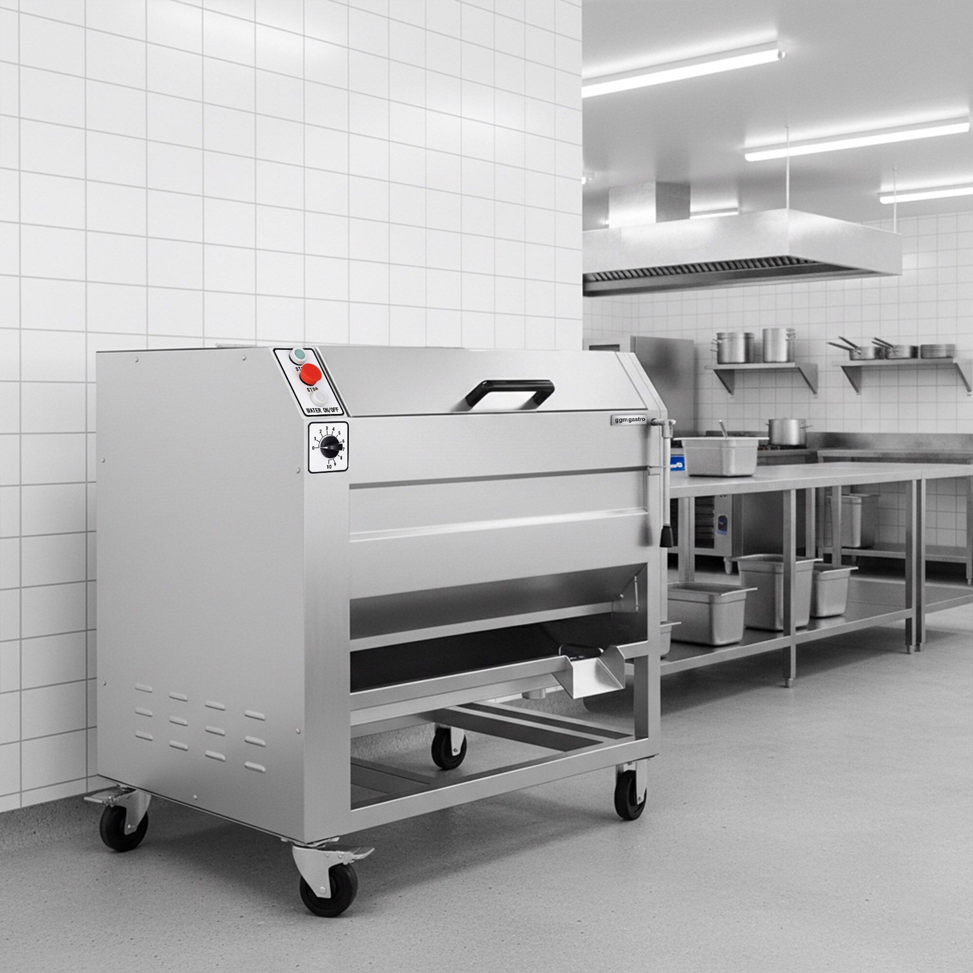 Electric Potato Peeler 450kg/h 750W KMH450