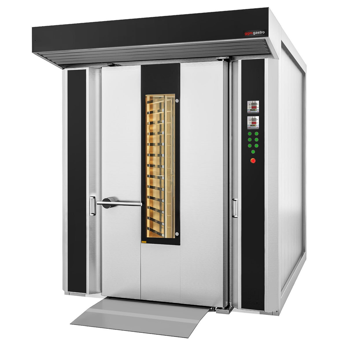 Commercial Rotary Bakery Convection Oven 1750x2800x2400mm