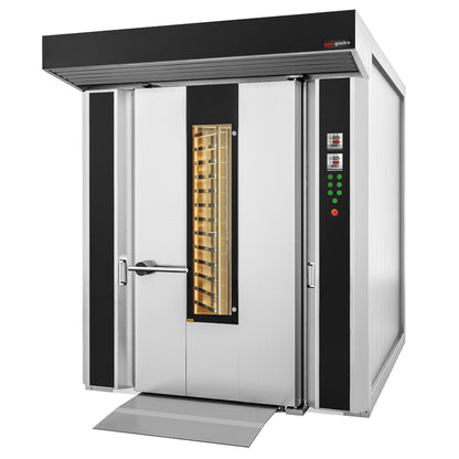 Commercial Rotary Bakery Convection Oven 1750x2800x2400mm