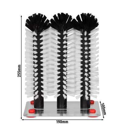 Commercial Glass Washing-Up Brush Set 3x240mm
