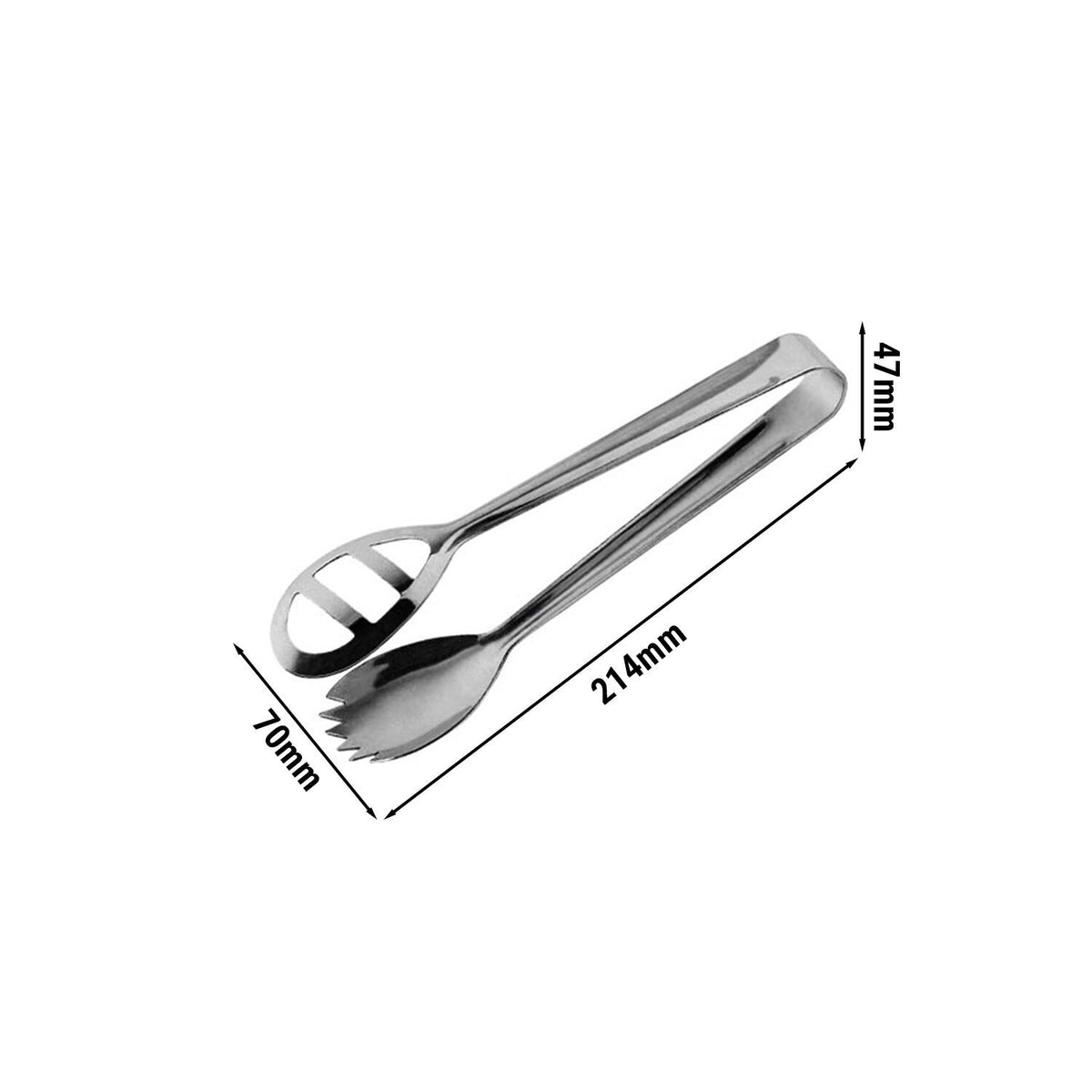 Kitchen Tongs 214mm Stainless Steel 11323