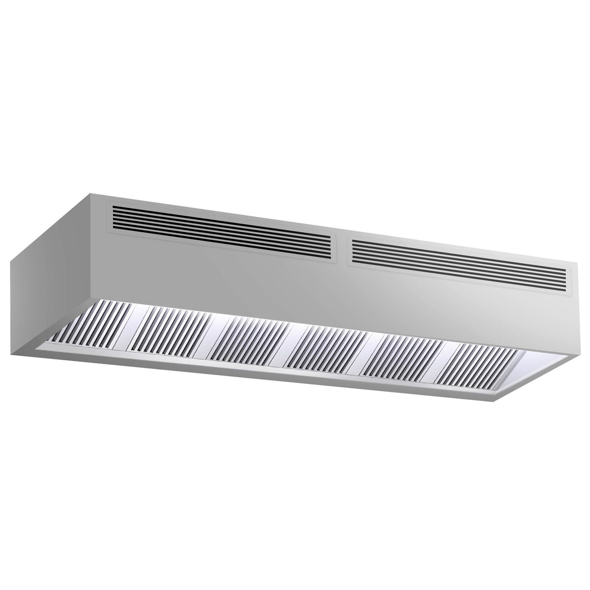 Commercial Induction Box Canopy Hood 3200mm