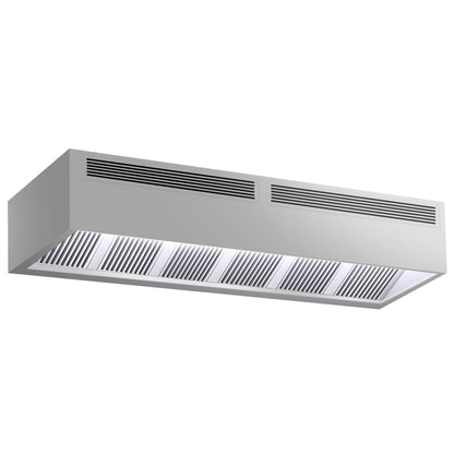 Commercial Induction Box Canopy Hood 3200mm