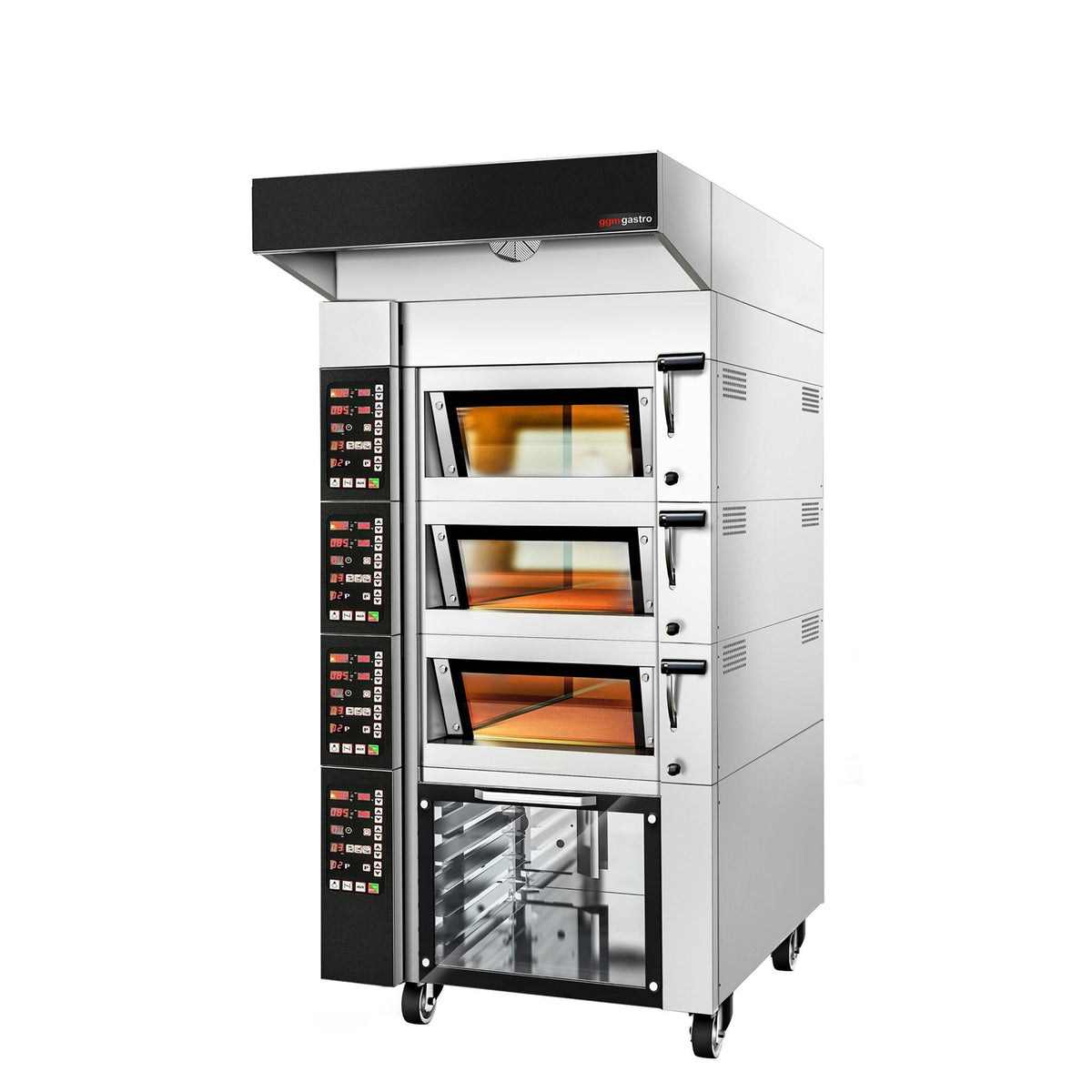 Commercial Bakery Deck Oven with Prover 990x1750x2210mm