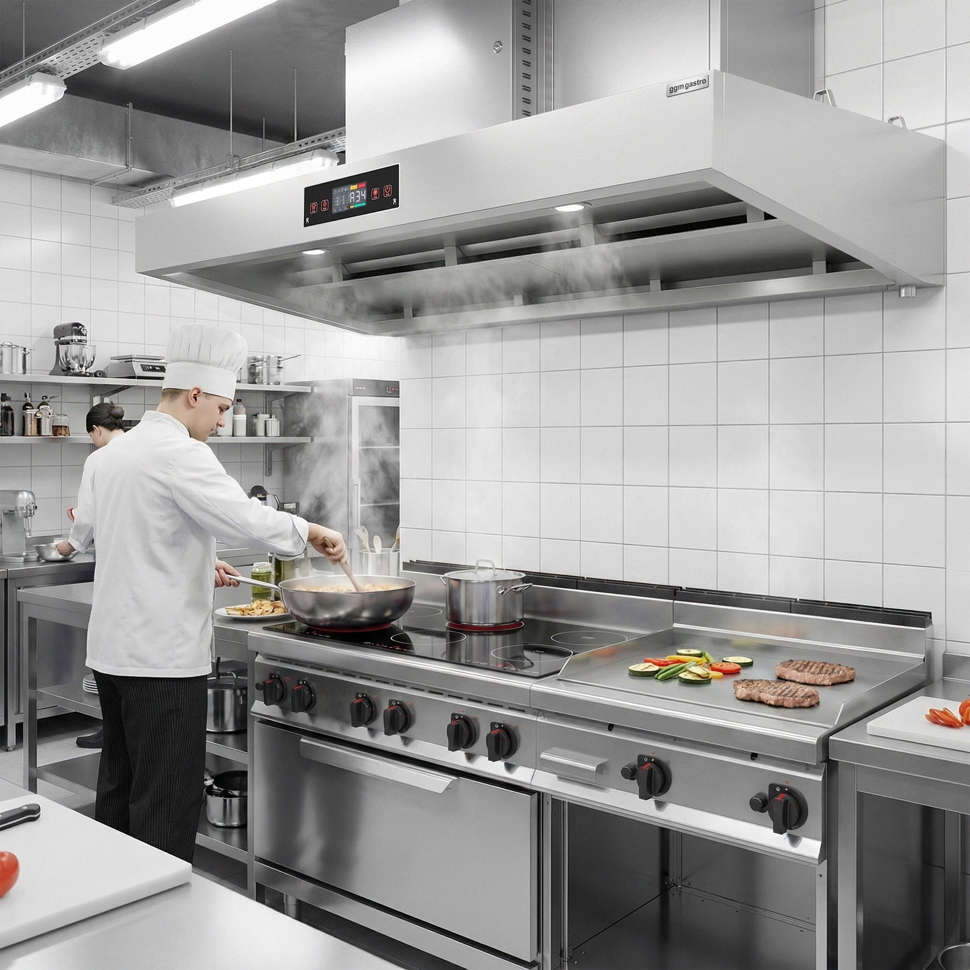 Commercial Hybrid Wall Hood 2000mm HDHK2011#SET