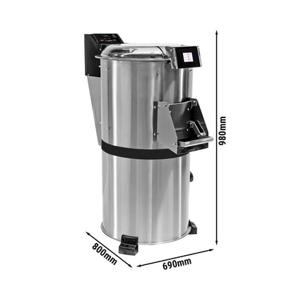 Electric Potato Peeler Stainless Steel 400kg/h 750W KSE20