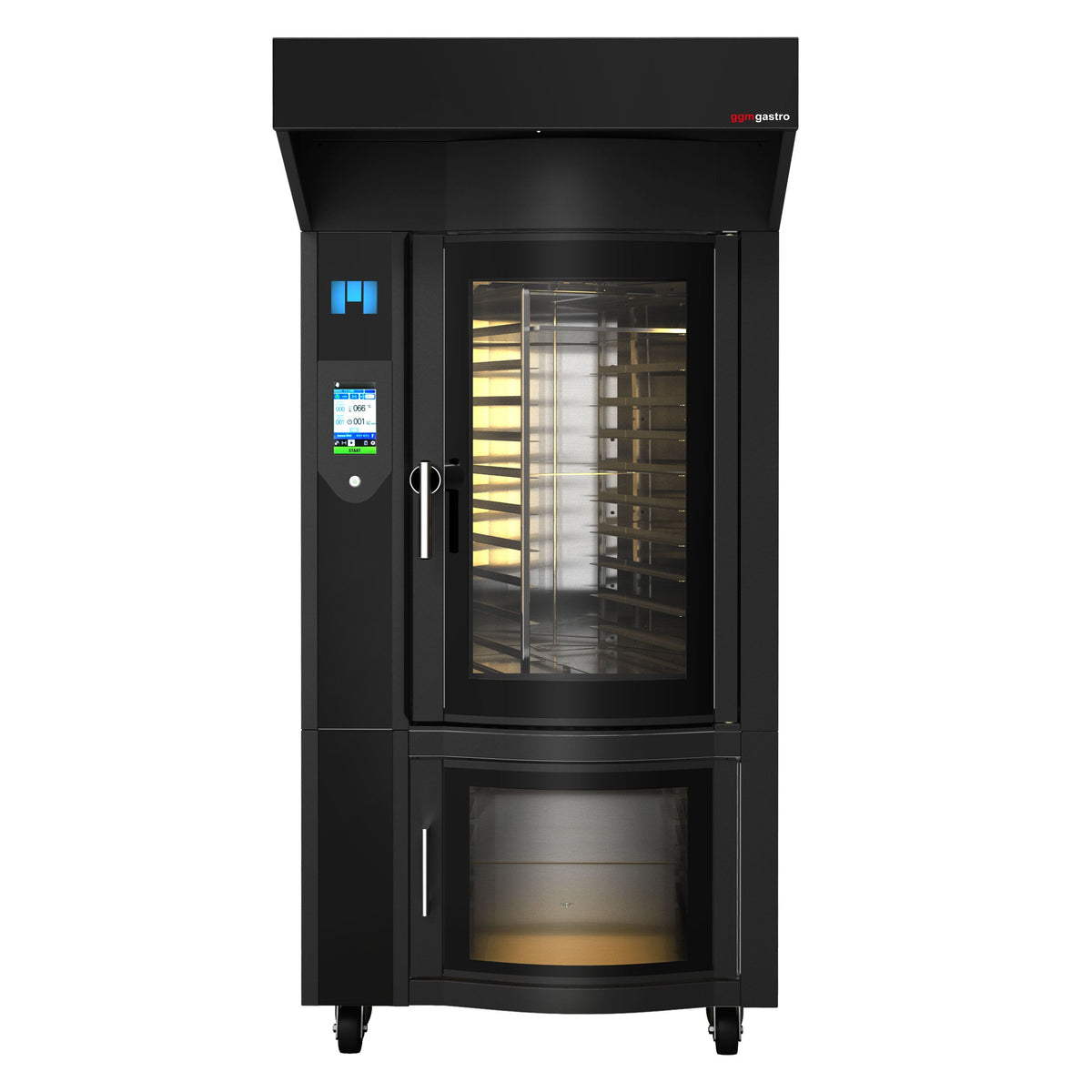 Commercial Rotary Bakery Convection Oven 1000x1300x2220mm