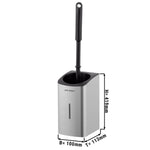 Toilet Brush Holder Brushed Stainless Steel