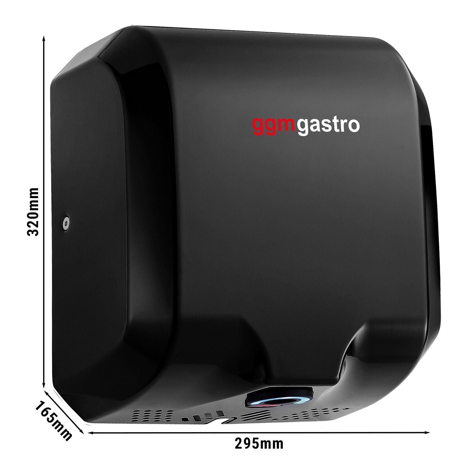 Sensor High Speed Hand Dryer Matte Black