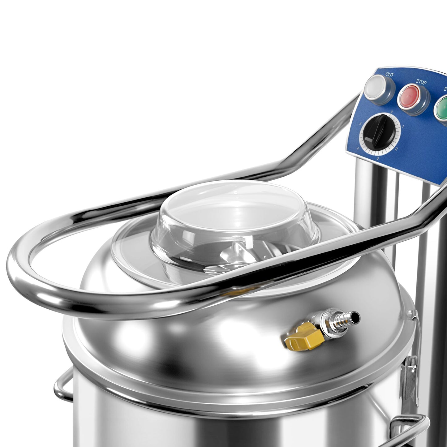 Electric Potato Peeler Stainless Steel 225kg/h 950W KSH400