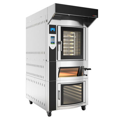 Commercial Rotary Bakery Convection Oven with Prover 996x1561x2240mm