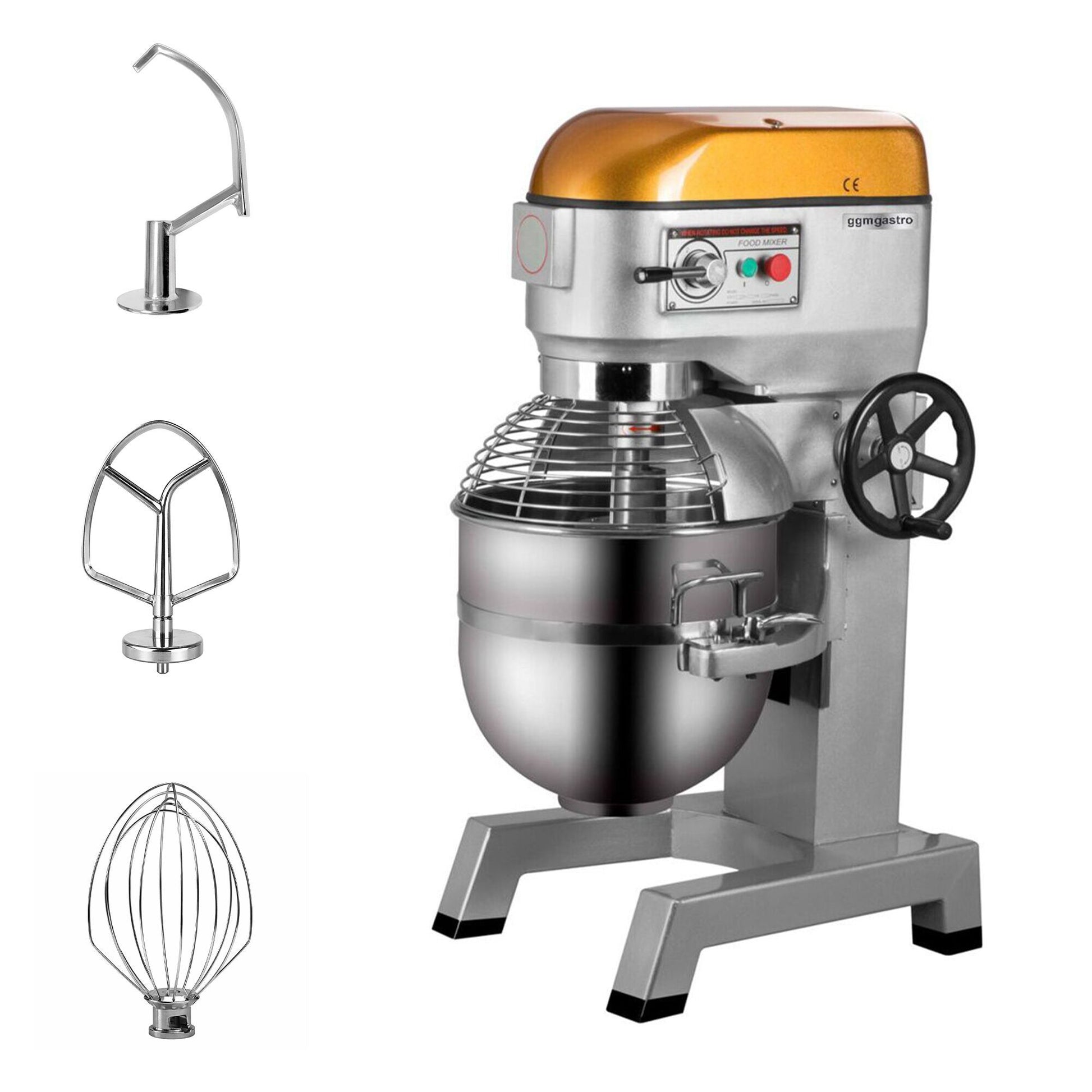Commercial Planetary Floor Mixer 40L 1.31kW PLRM40H