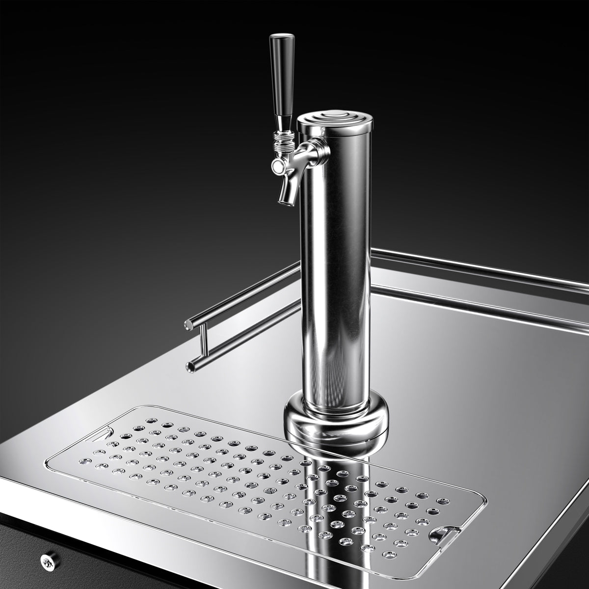 Commercial Draft Beer Keg Dispenser Refrigerator BKZG579N