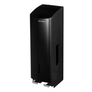 Wall Mounted Toilet Paper Dispenser 3 Rolls Matte Black Stainless Steel