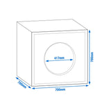 Commercial Charcoal Grill Ventilation Airbox 8000m³/h AS8000PRO4