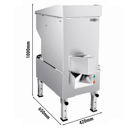 Electric Potato Cutter Stainless Steel 1500kg/h 370W KSNEOZ