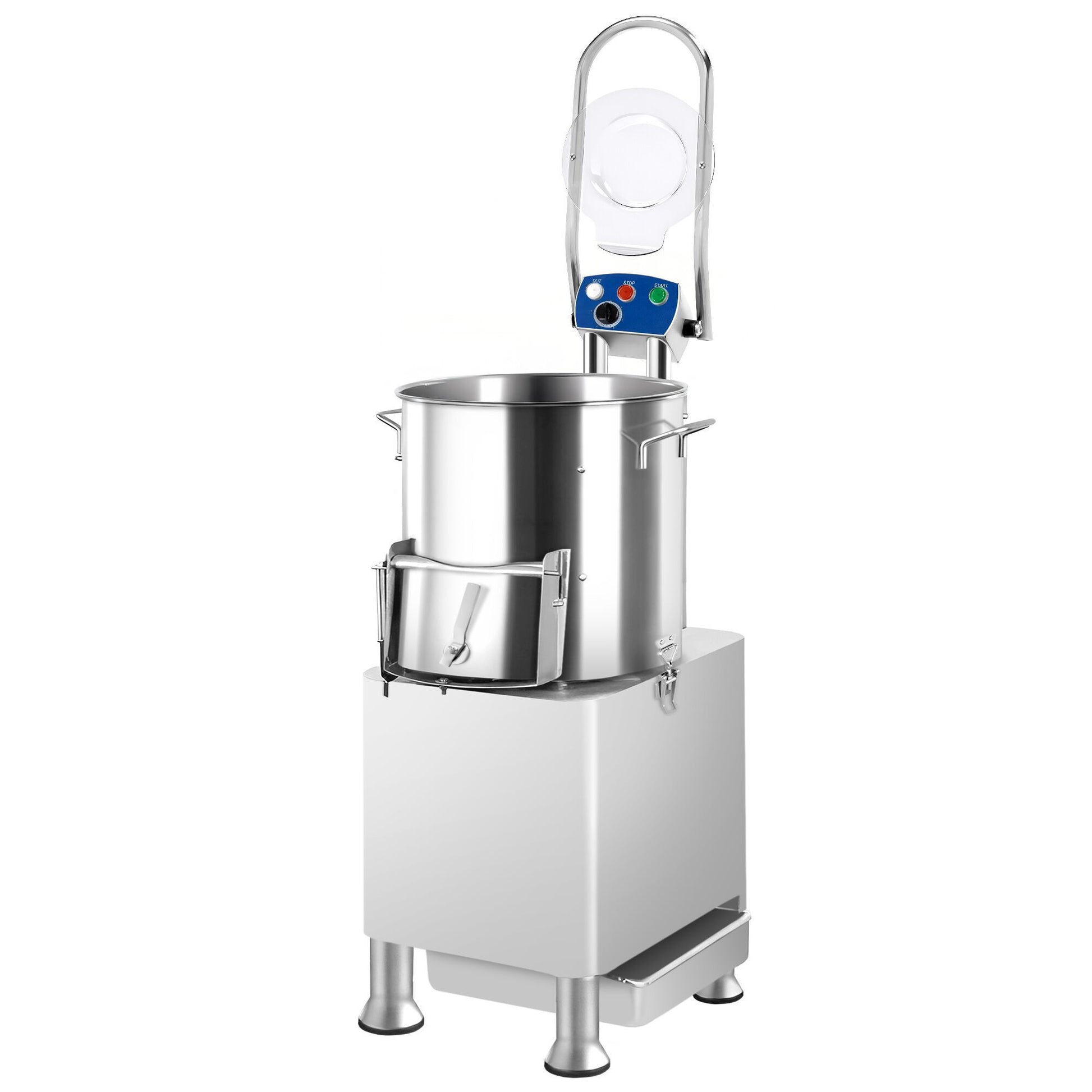 Electric Potato Peeler Stainless Steel 225kg/h 950W KSH400