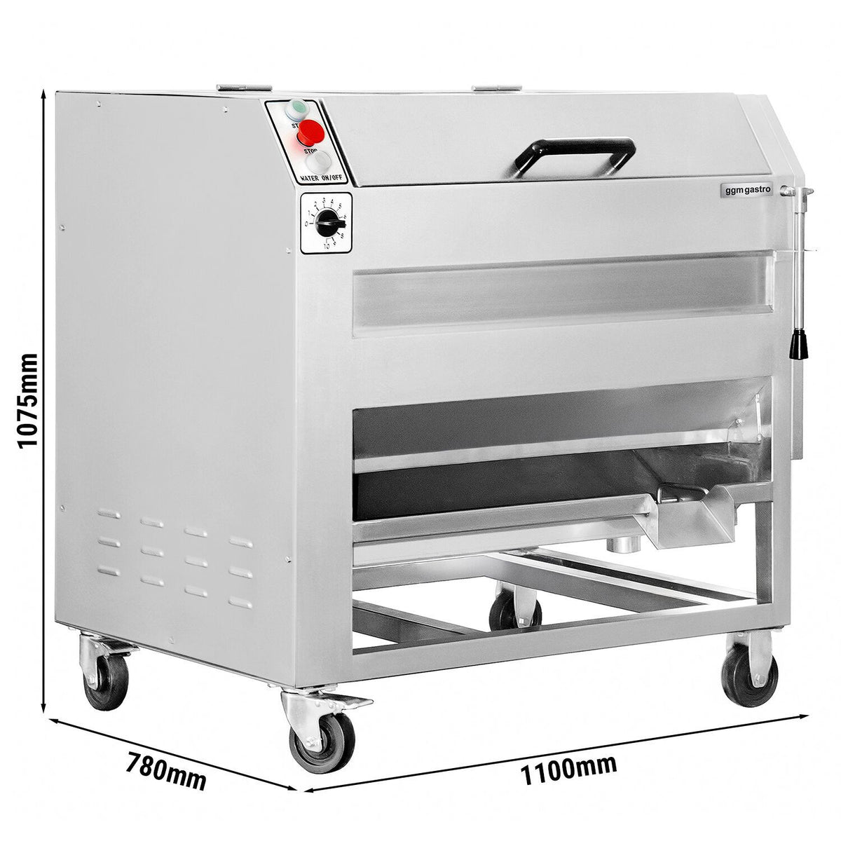 Electric Potato Peeler 450kg/h 750W KMH450
