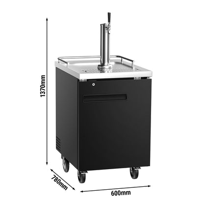 Commercial Draft Beer Keg Dispenser Refrigerator BKZG579N