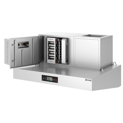 Commercial Kitchen Ventilation Hybrid Wall Canopy 1600mm HDHK1611#SET