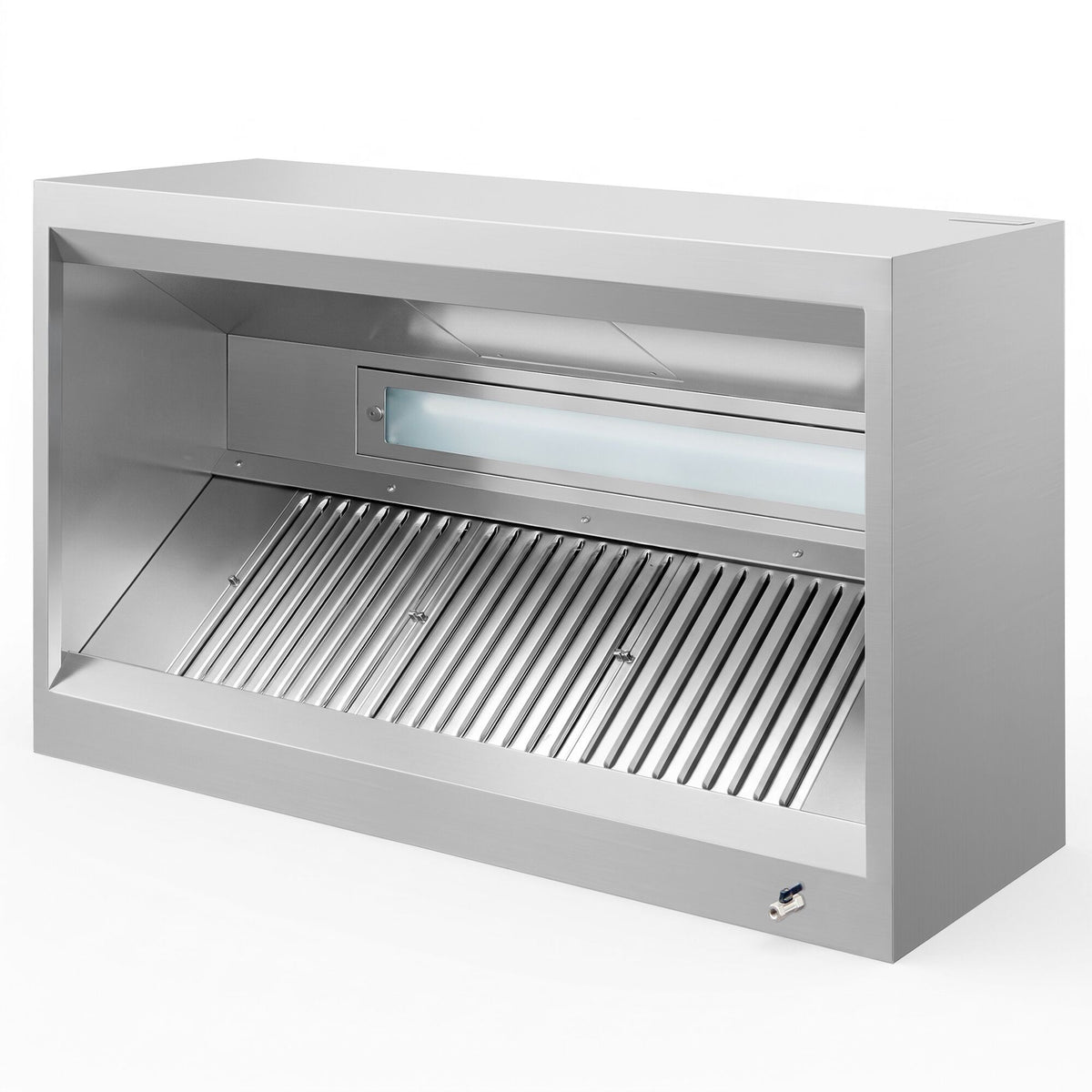 Commercial Induction Box Canopy Hood 1600mm