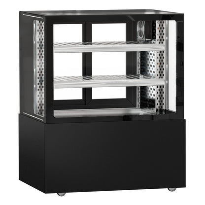 Refrigerated Meat Display Case Double Glazing 435L Matt Black KTFG107SM