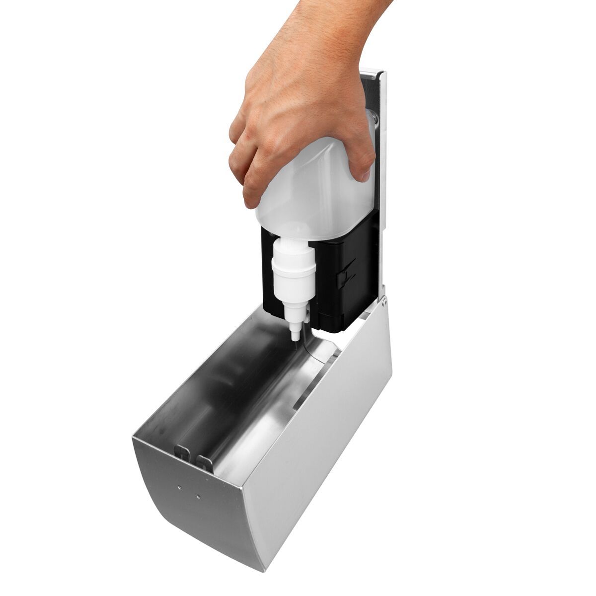 Soap and Disinfectant Dispenser 500ml Stainless Steel